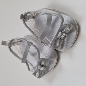 Build A Bear Shoes - Silver Sparkle Heels Shoes
